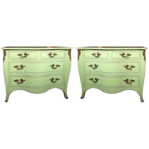 Chartreuse Commodes