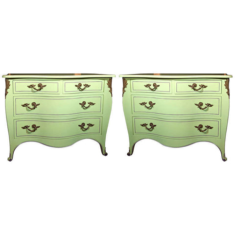 Chartreuse Commodes