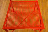 Faux Bamboo Metal Garden Chairs