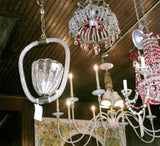 Barovier Murano, Venetian Glass Hanging Light
