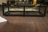Black Faux Bamboo Coffee Table
