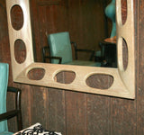 Limed Oak Framed Mirror