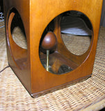 Mod 1960s Wood Lamp