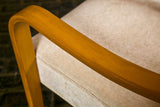 Pair of Mid-Century Wood Armchairs by Thonet