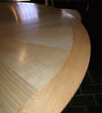 Round Ash Marquetry French Table