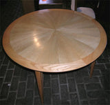 Round Ash Marquetry French Table